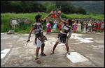 Gladiator battle reenactment