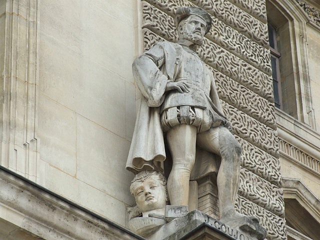 Detail on the Louvre Palace
