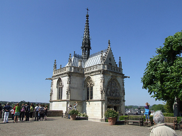 St Hubert Chapel, where Da Vinci was buried