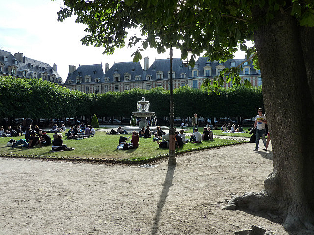 Place des Vosges, in the Marais