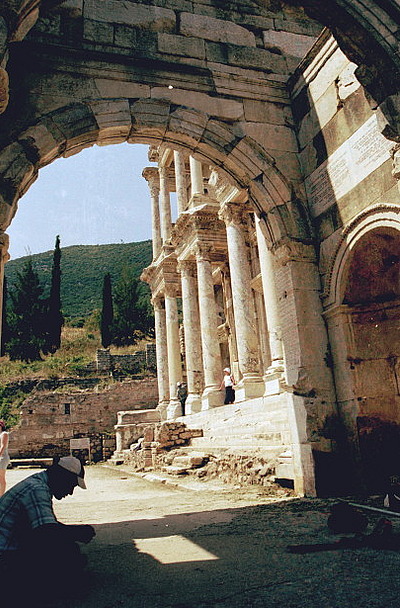 Ancient Roman ruins of Ephesus