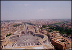 Panorama from St. Peter's Basilica, The Vatican