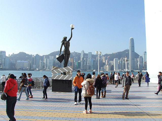 Star Walk commemorating Hong Kong film stars