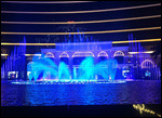 Dancing fountain at a modern casino