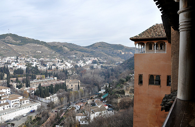 View of Albaicin from the Alhambra