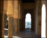 Sea view from palace, Alcazaba