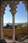 View of the Mediterranean, Alcazaba