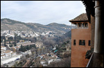 View of Albaicin from the Alhambra