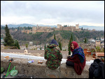 View of Alhambra from Albaicin