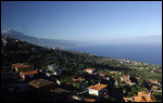 North coast of Tenerife with view of Mount Teide