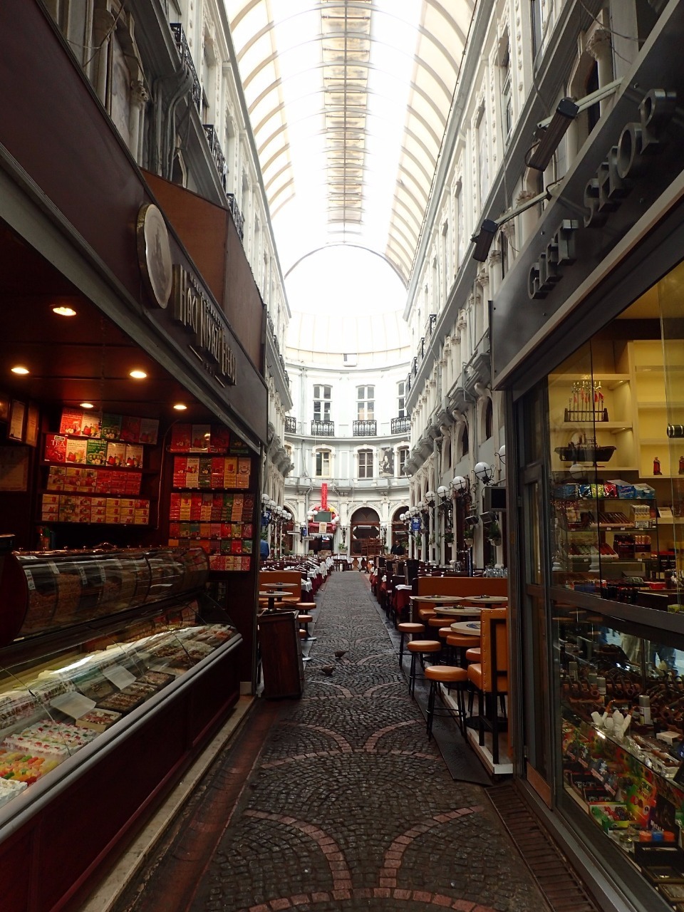 Shopping Arcade in New City