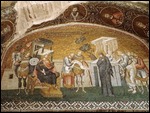 Gold mosaic in Chora Church