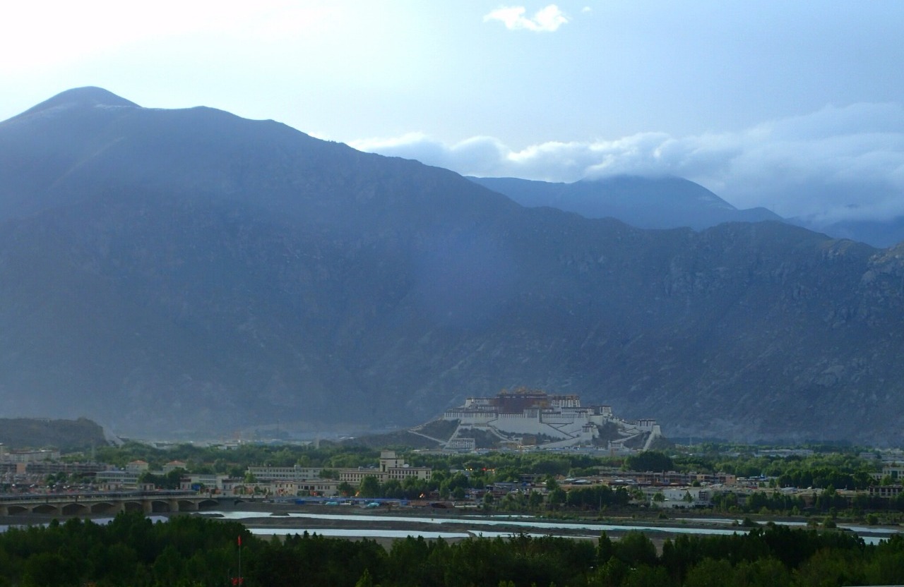 Potala Palace in the Valley of Lhasa